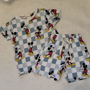 Disney Mickey Mouse two piece pajama set